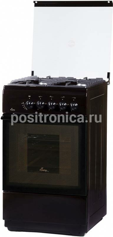 Плита газовая Flama FG 24022 B коричневый