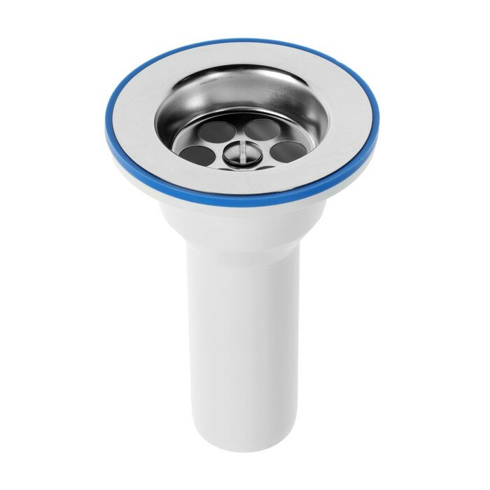 фото Выпуск ORIO А-3201-2, 1 1/2", с нержавеющей решёткой d=70 мм, выходное отверстие d=32 мм