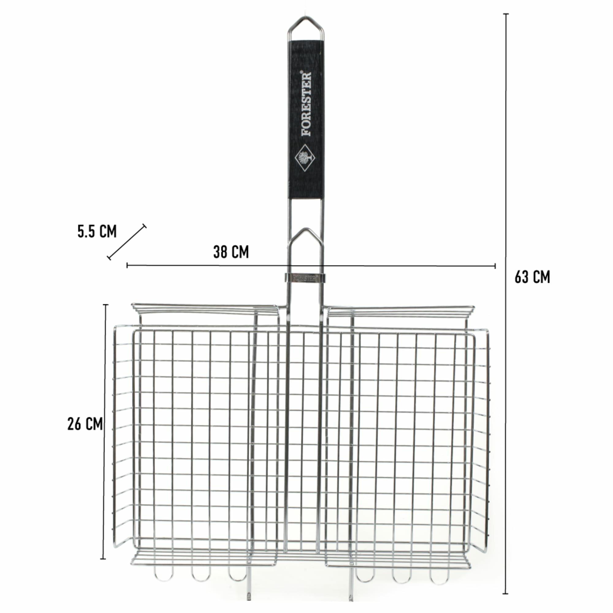 Решетка-гриль Forester 26х38 см - фотография № 3