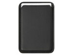 Чехол-бумажник Luazon для APPLE iPhone 12/13/Pro/mini/Pro Max поддержка MagSafe Black 6342904 - изображение