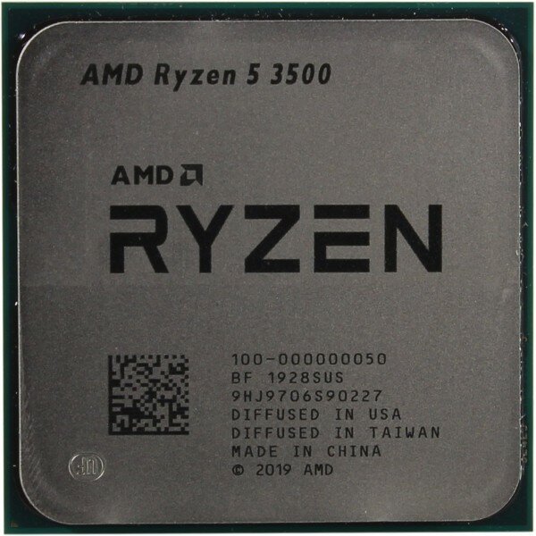 Процессор AMD Ryzen 5 3500 OEM (65W, 6C/6T, 4.1Gh(Max), 16MB(L2+L3), AM4) (100-000000050)