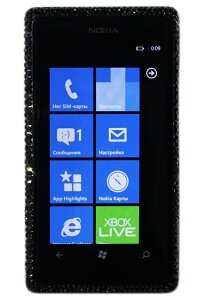 Смартфон Nokia Lumia 800 Black Swarovski