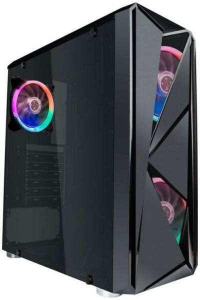 Корпус ATX 1stPlayer FIREROSE F4 Без БП чёрный