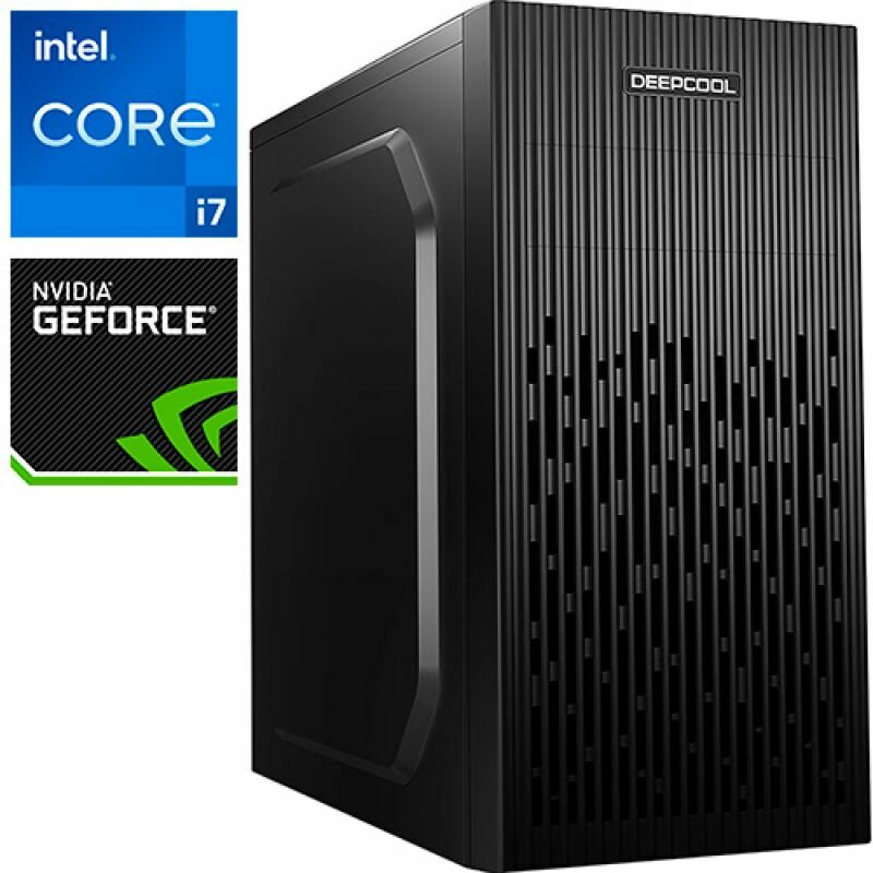 Компьютер PRO-1723286 Intel Core i7-11700F 2500МГц, Intel H510, 64Гб DDR4 3200МГц, NVIDIA GeForce GTX 1630 4Гб, SSD 120Гб, HDD 2Тб, 500Вт, Mini-Tower