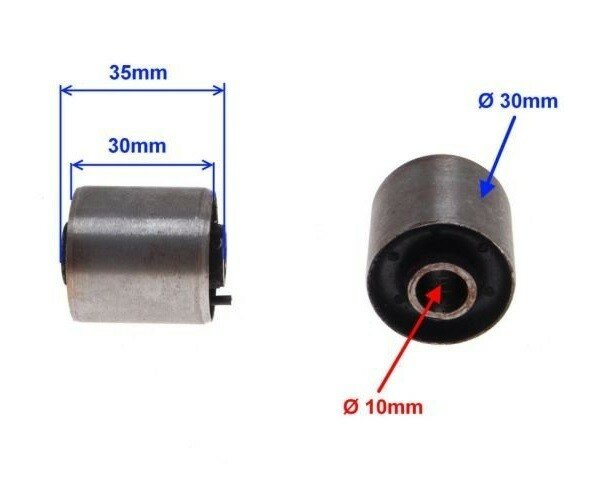 Сайлентблок маятника 30*30/35*10 152QMI/157QMJ, Стелс Тактик (1шт)