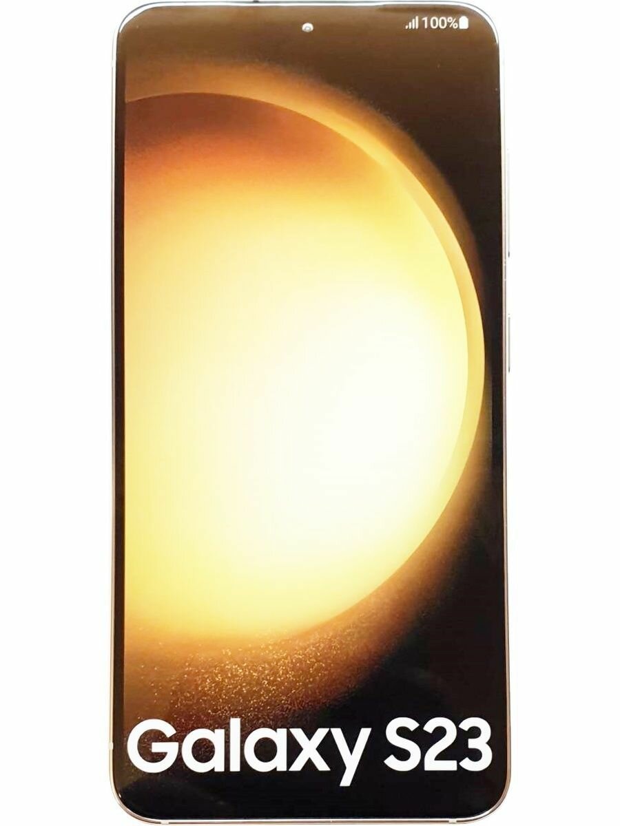 Статичный муляж смартфон Samsung Galaxy S23 crema SM-S911 кремовый opигинaльный статичный
