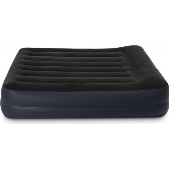 Кровать-матрас INTEX QUEEN PILLOW REST RAISED AIRBED WITH FIBER-TECH BIP,эл/н220V,203х152х42 (64124NP)