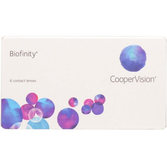 Контактные линзы COOPERVISION Biofinity (6 шт/-3.00/8.6/14)