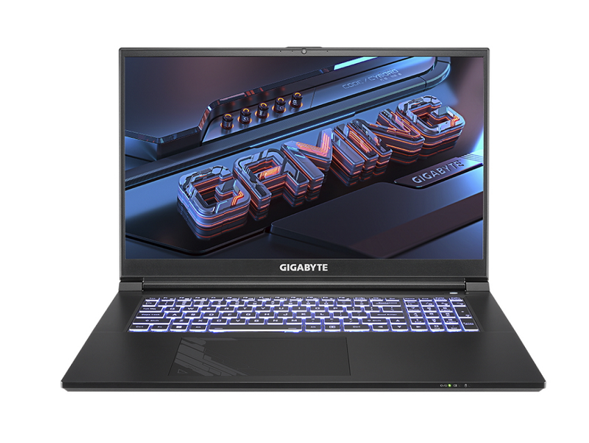 Ноутбук Gigabyte G7 MF Intel Core i5 12500H 2500MHz/17.3"/1920x1080/16GB/512GB SSD/NVIDIA GeForce RTX 4050 6GB/DOS (MF-E2KZ213SD) Black