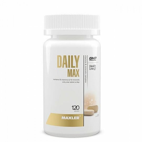 Maxler Daily Max Tablets, 120 .