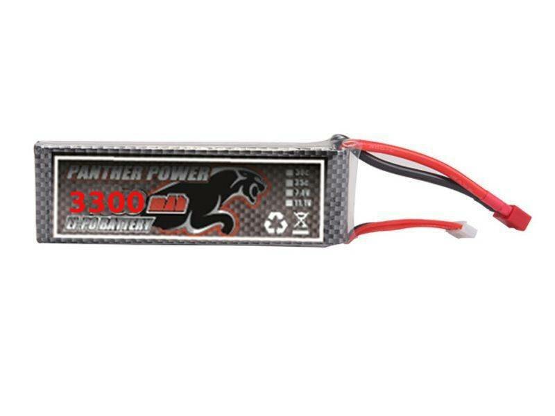 Аккумулятор Remo Hobby Li-Po 7.4V 3300mAh, 30C, 2s1p, T-plug - REM-E9333