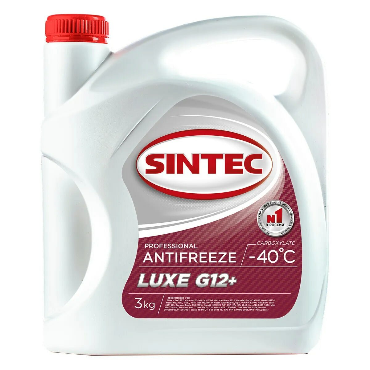 Антифриз Sintec LUXE G12+ 3кг 990464