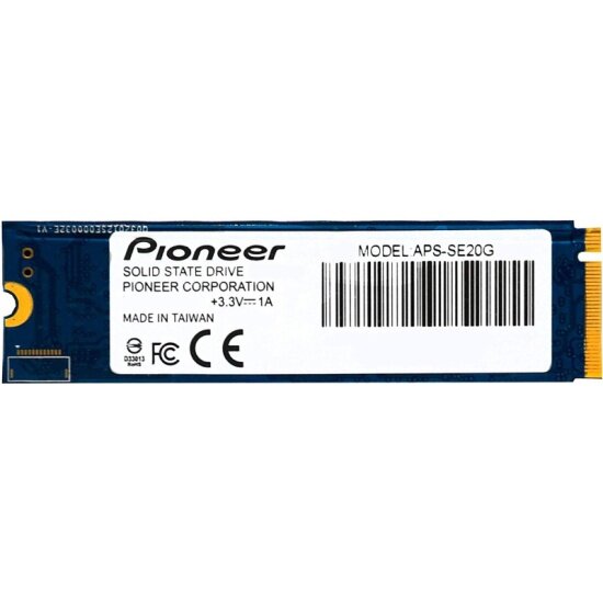 SSD диск PIONEER M.2 2280 256GB PCIe Nvme Gen3x4 TLC ( APS-SE20G-256)