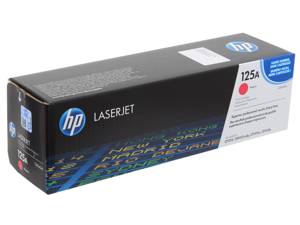 Картридж HP CB543A CB543A CB543A CB543A 1400стр Пурпурный