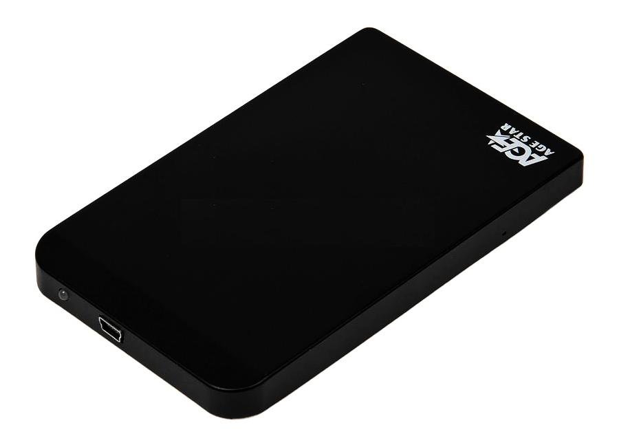 Контейнер 2.5″ USB 2.0 Agestar SUB201 Black SATA