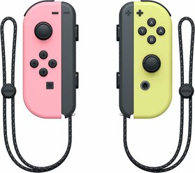 Набор из 2-х контроллеров Joy-Con Пастельный Розовый/Пастельный Желтый Оригинал (Switch)