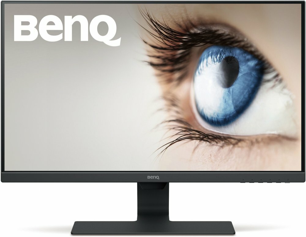 Монитор BenQ 27", IPS, 1920x1080 (Full HD), 5 мс, 250 кд/м2, 178°/178°, VGA, HDMI, DisplayPort, динамики, чёрный