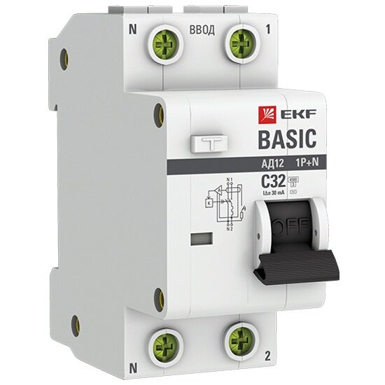   EKF Basic 1P+N 32 30   - C . 4,5 -12 (DA12-32-30-bas)