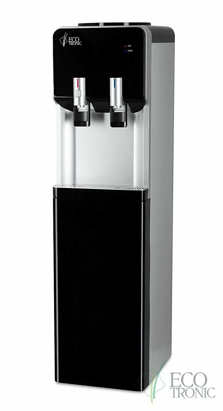 Кулер для воды Ecotronic M40-LCE black-silver - фотография № 2