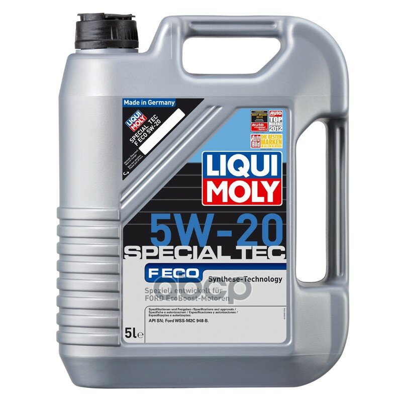 Liqui moly Масло Мотор Special Tес F Eco 5w-20 (5 Л.)