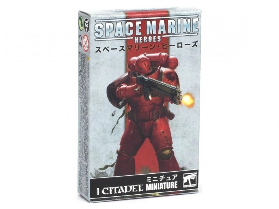 Случайная миниатюра для настольной игры Games Workshop Warhammer 40000: Space Marine Heroes - Blood Angels Collection Two Blind Box