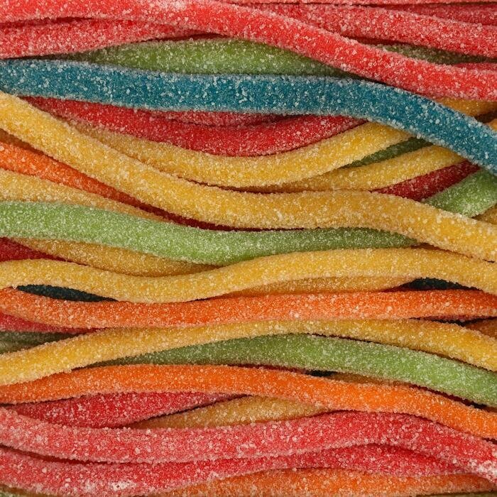 Жевательный мармелад «Мармеладная радуга» кислые трубочки с фруктовым вкусом, 1 шт. - фотография № 4