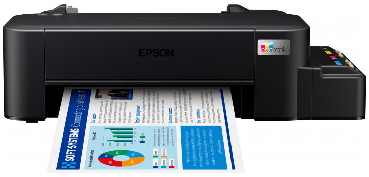 Принтер Epson Stylus L121 C11CD76414/A4 цветной/печать Струйный 720x720dpi 9стр.мин/