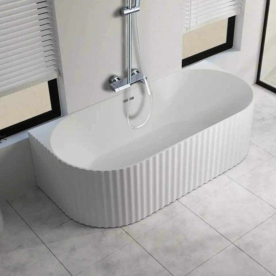 Ванна Ceruttispa CEZA'S W акриловая (1700x800x580) белая, со сливом-переливом