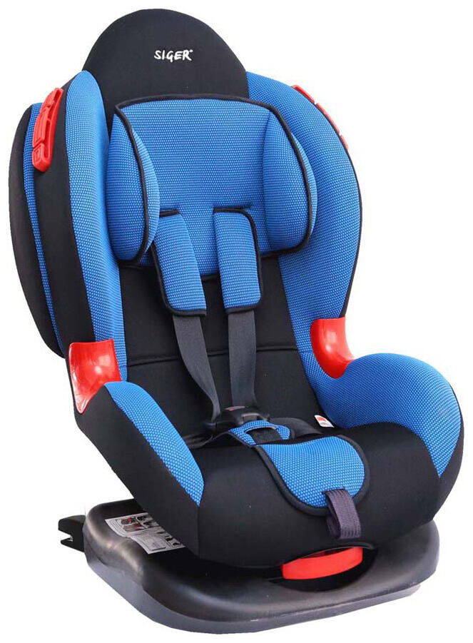 Автокресло Siger Кокон Isofix 9-25 кг синее KRES 0120