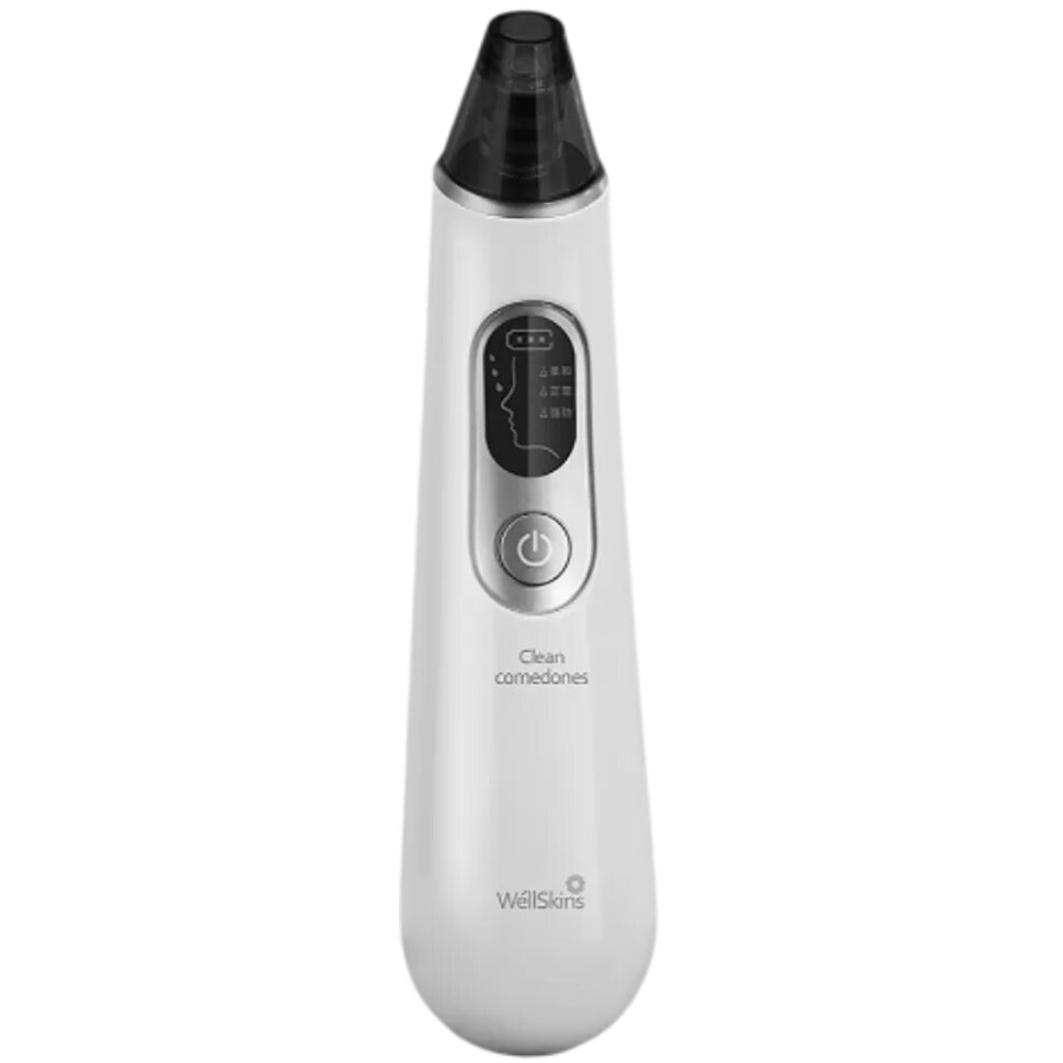 Прибор для чистки лица WellSkins Clean Beauty Blackhead Meter Серебро WX-HT100