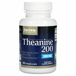 Jarrow Formulas Theanine - Теанин 200 мг 60 вегетарианских капсул - изображение