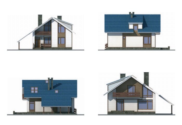 Проект дома Plans-51-40 (159 кв.м, газобетон) - фотография № 3