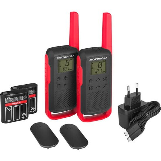 Комплект из двух радиостанций Motorola Solutions Motorola Talkabout T62 Red