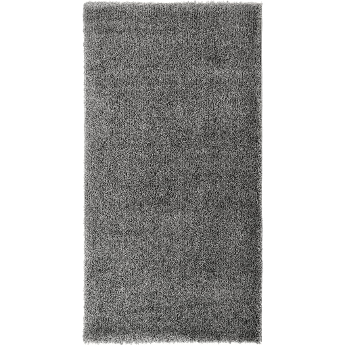 Ковёр Ribera 0.8x1.5 м цвет тёмно-серый