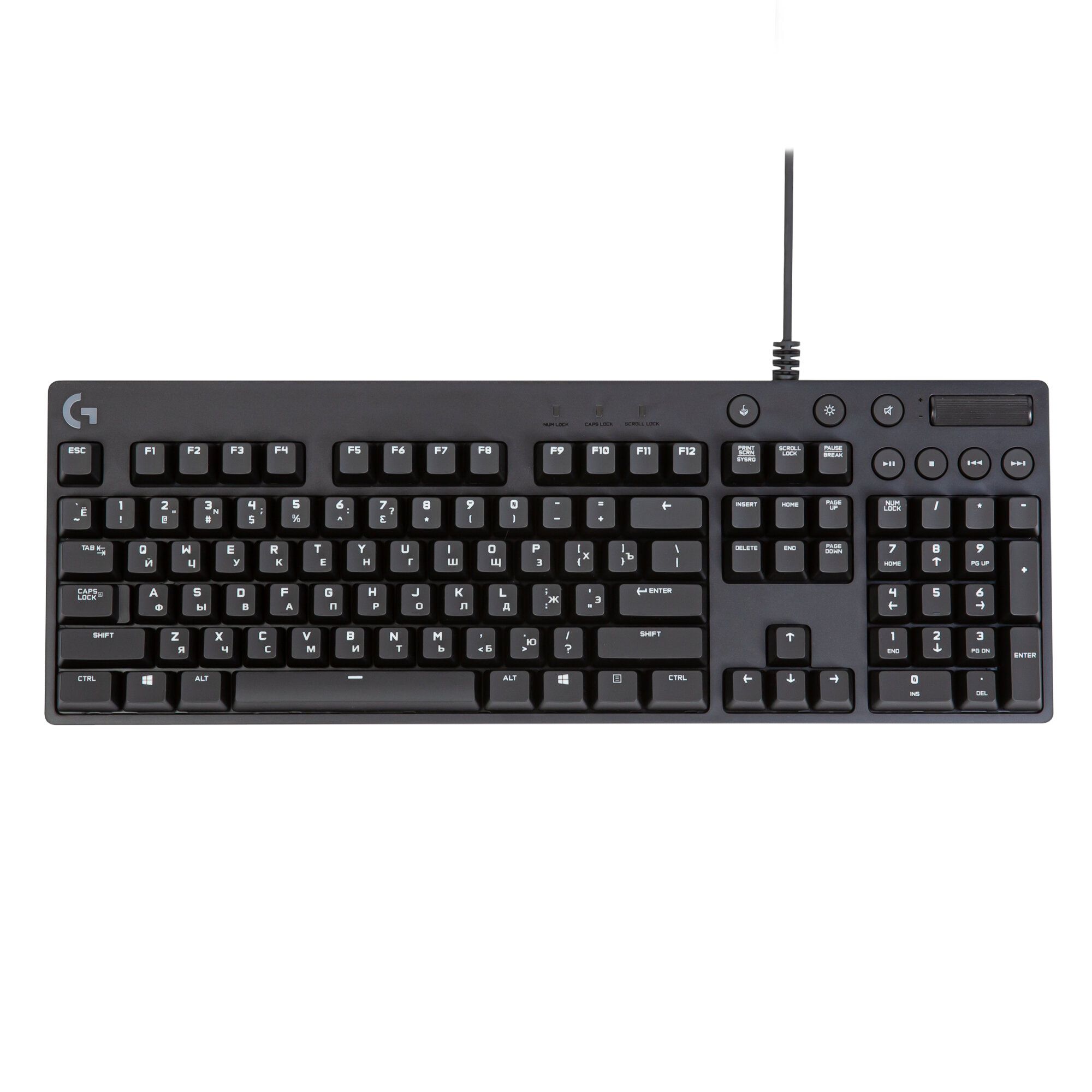 Клавиатура проводная Logitech G610 ORION RED [920-007851] черная