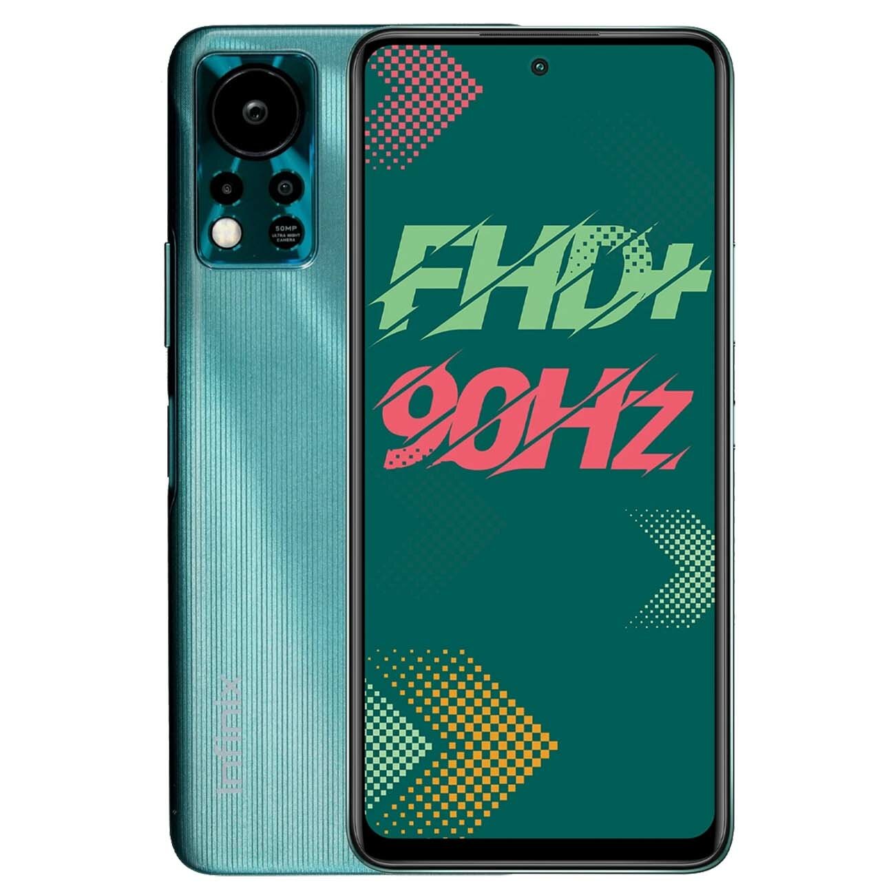 Смартфон Infinix Hot 11S X6812B 128Gb 6Gb Green