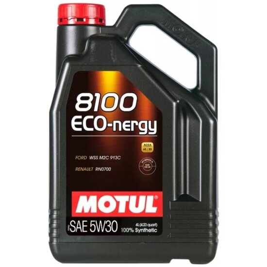 Минеральное моторное масло Motul 8100 Eco-nergy 5W30