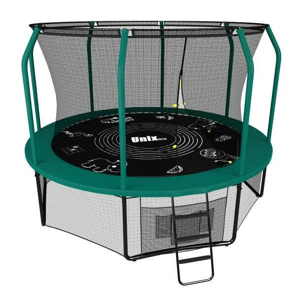 Батут UNIX line SUPREME GAME 10 ft (green) (Unix Line)