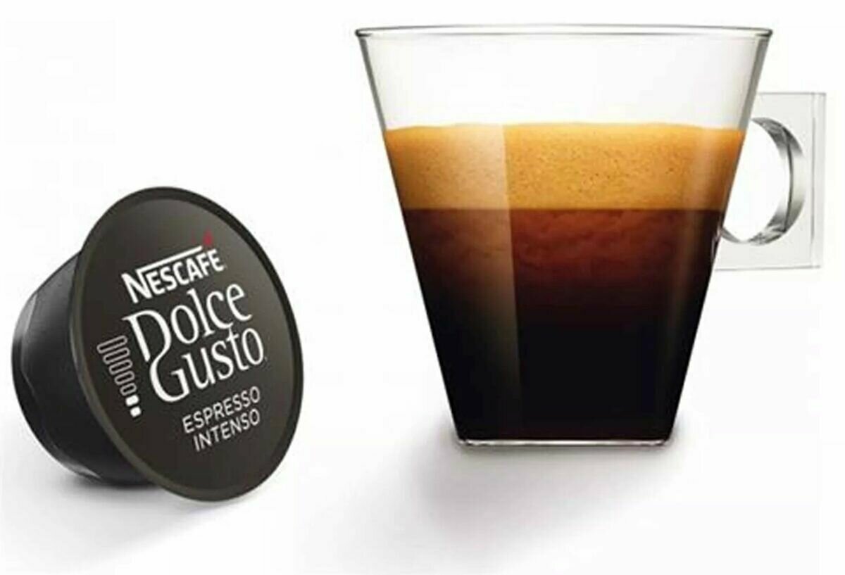 Капсулы для кофемашин Nescafe Dolce Gusto Espresso Intenso 6х16 / Нескафе Дольче Густо Эспрессо 96 шт - фотография № 2