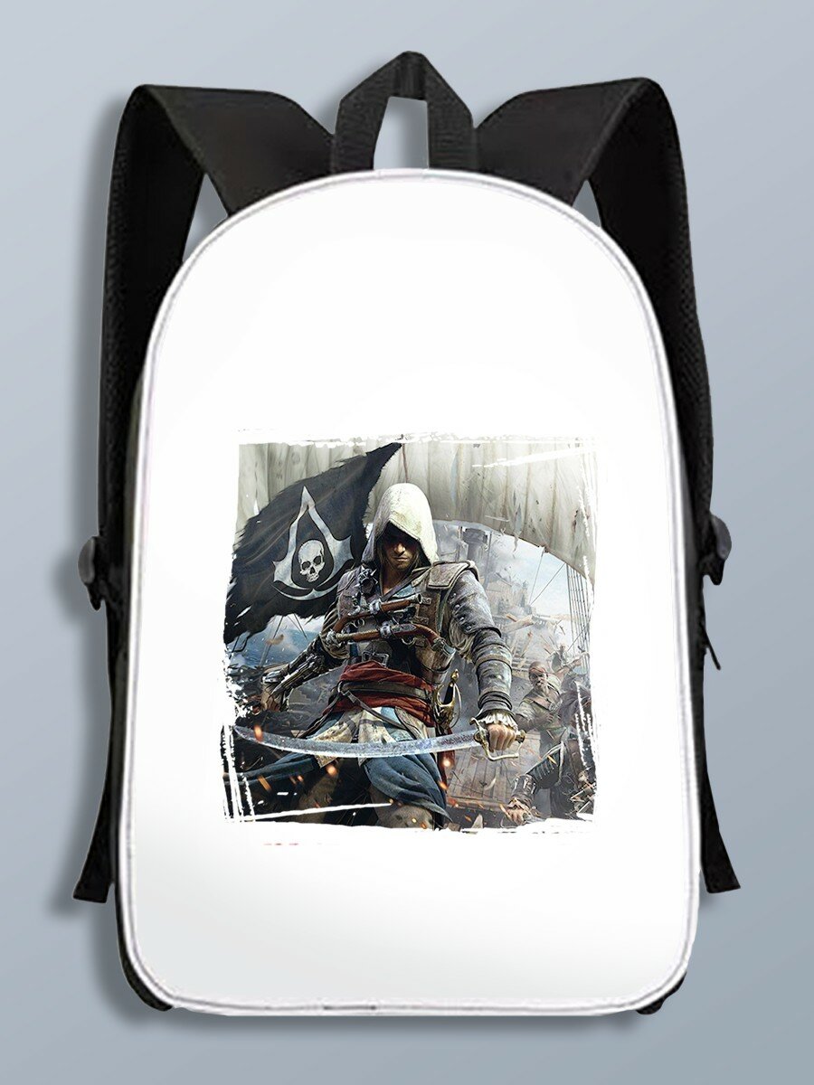 фото Рюкзак Игры Assassin's Creed IV Black Flag (Черный Флаг) (Экшен, Рпг, История, Пираты, Эпохи, Корабли, PS, Xbox, PC, Switch) - 32762