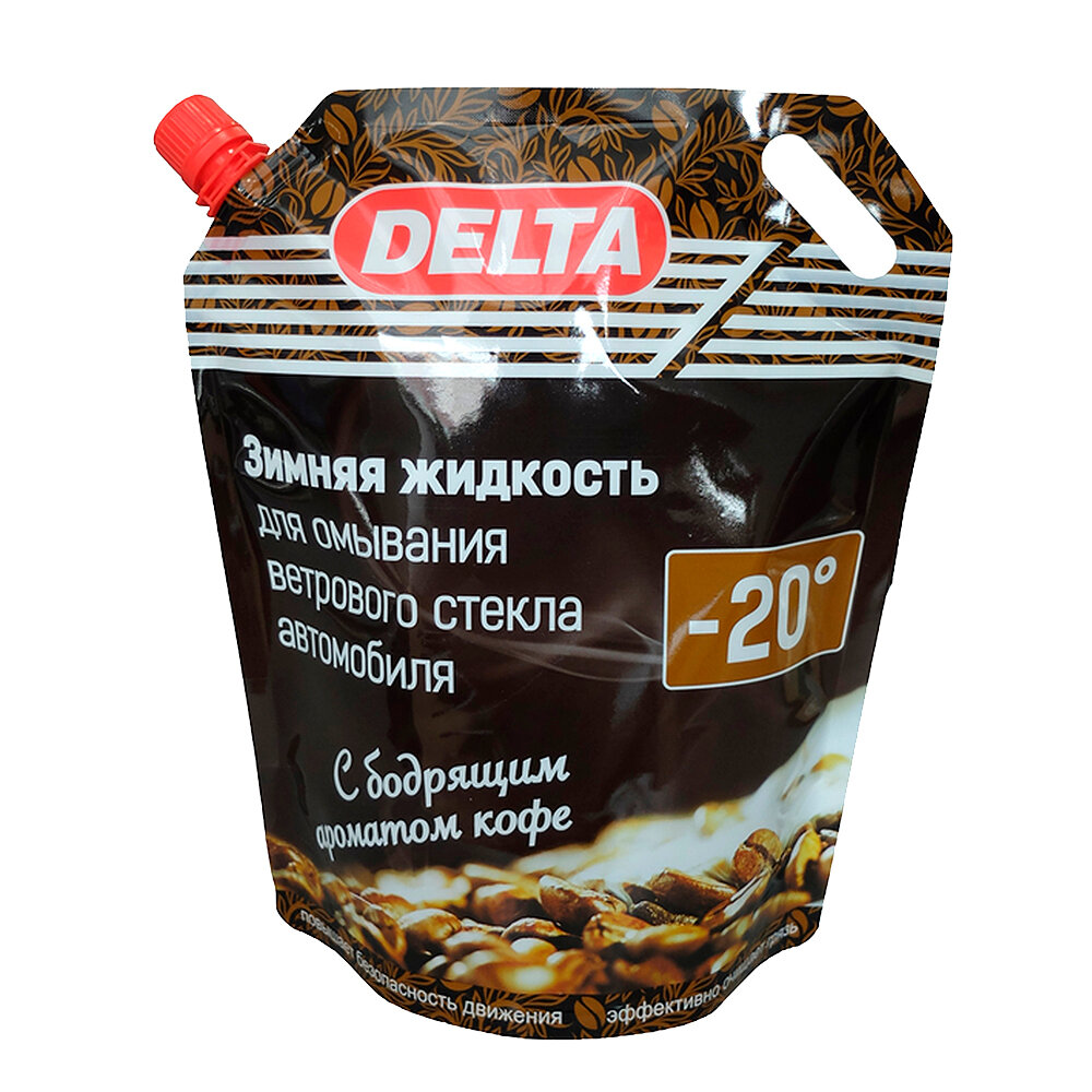 Жидкость для стеклоомывателя DELTA Кофе -20°C
