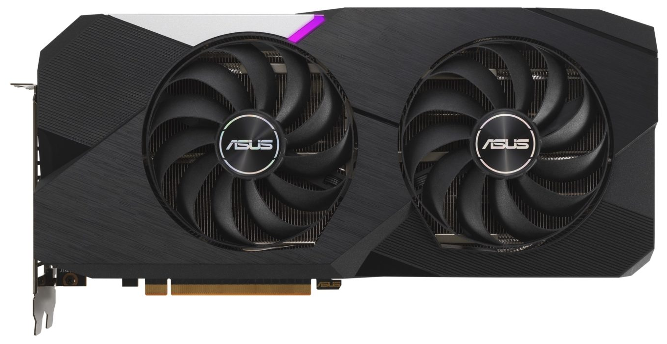 ASUS Видеокарта ASUS DUAL Radeon RX 6700 XT 12GB (DUAL-RX6700XT-12G)