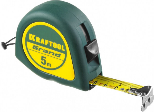 Рулетка Kraftool GRAND 34022-05-19 5м/19мм