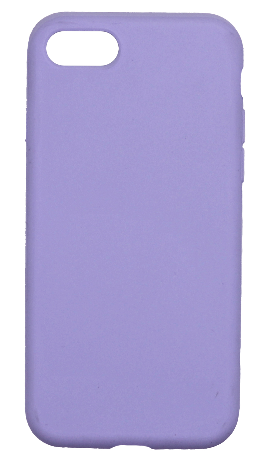 Чехол - накладка для iPhone 7/8/SE (2020), Silicon Case, без лого, сиреневый