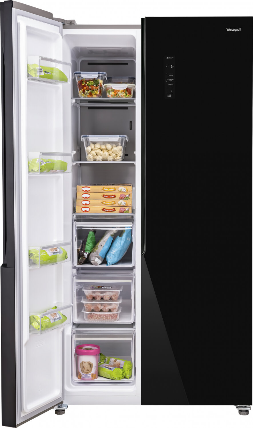 Холодильник Weissgauff Premium WSBS 736 NFBG Inverter Professional - фото №5