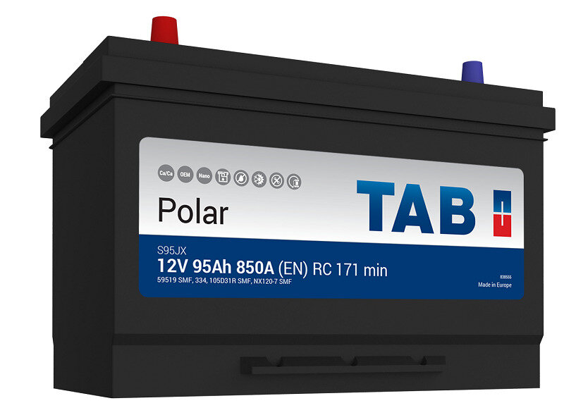 Аккумулятор для грузовиков TAB Polar S Asia S95JX (246995) 306х175х225