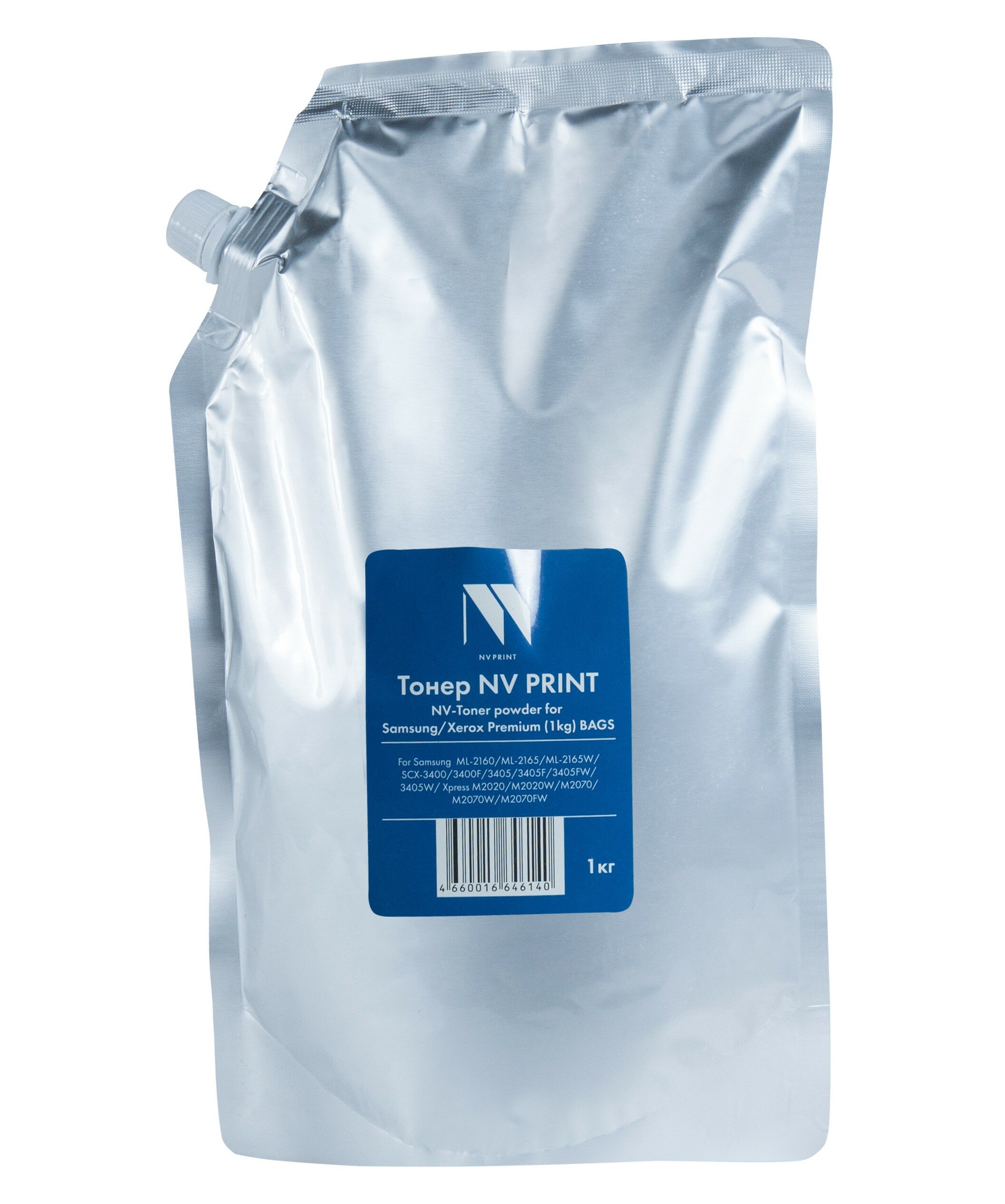 Тонер NV Print TN-NV-S/X-PR-1KG-BAG, 1000 стр, черный NV-Print - фото №1