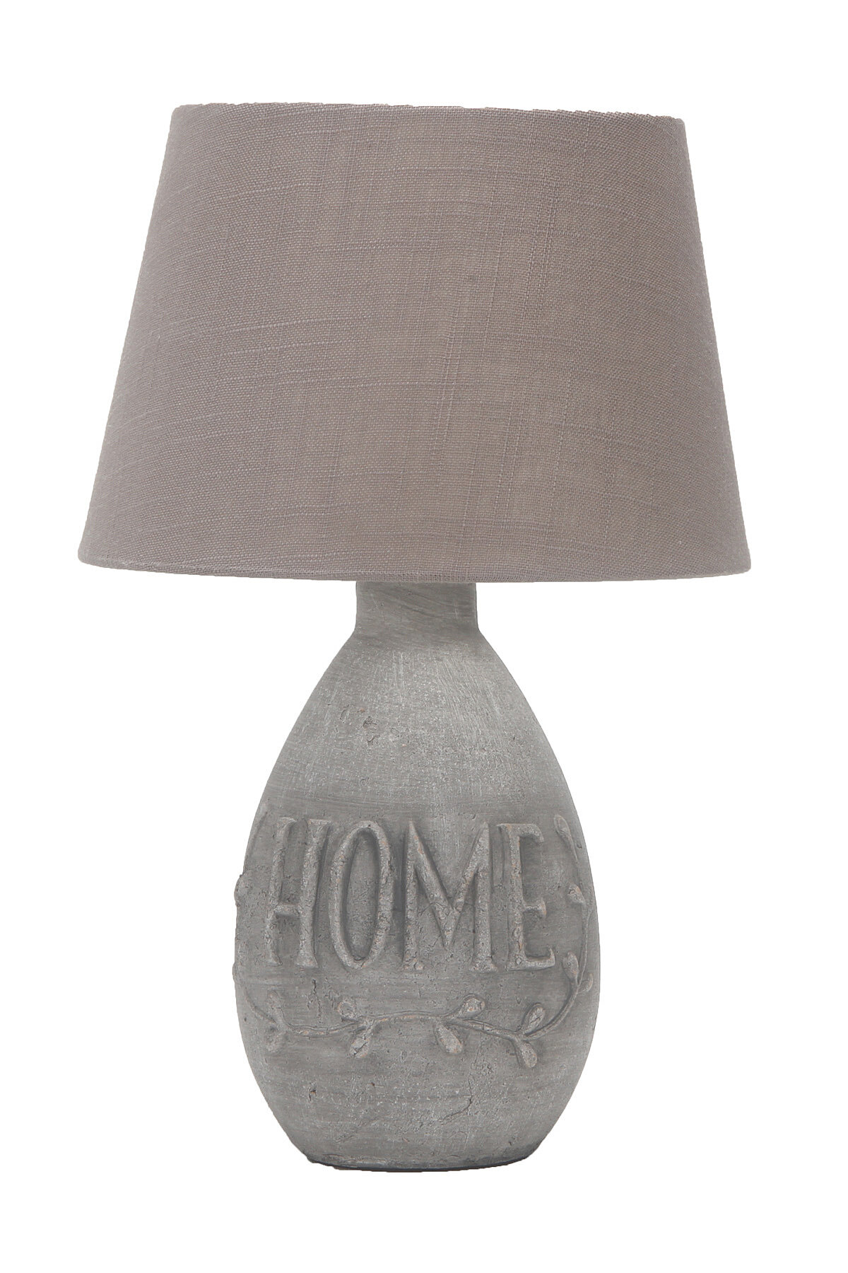Настольная лампа Omnilux Caldeddu OML-83104-01, Серый, E27
