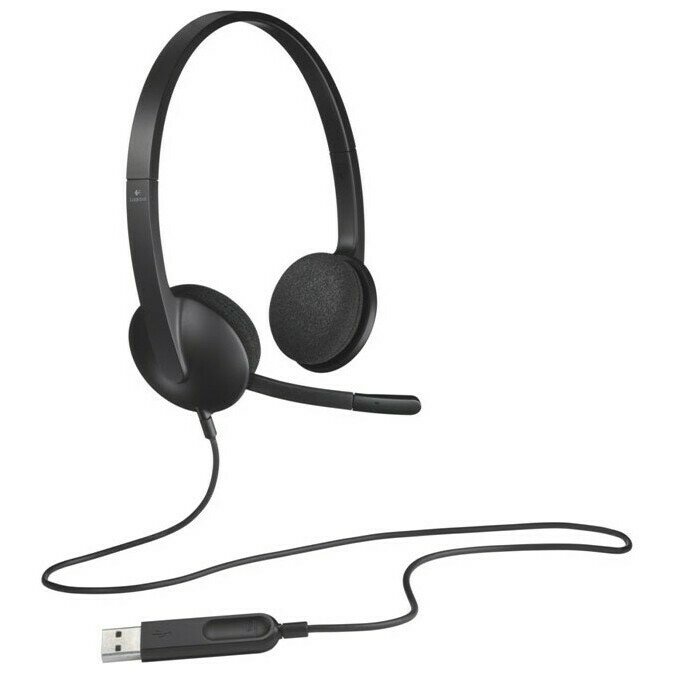 Гарнитура Logitech Stereo Headset H340 ( ) (981-000475)