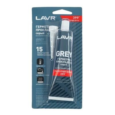 Герметик-прокладка GREY LAVR RTV, серый, высокотемпературный, силиконовый, 85 г, Ln1739 4881631 .